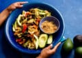 Balsamic-Roast-Veggies-with-Penne-&-Avocado