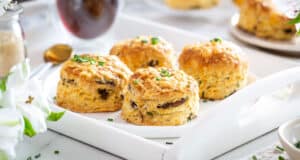 Mushroom & Cheese Scones