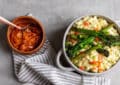 Roasted-Broccoli-with-Creamy-Herbed-Quinoa