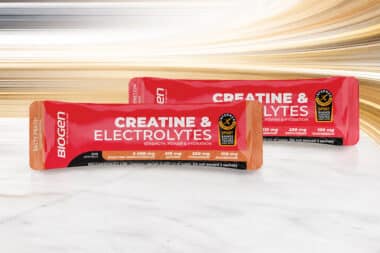 New Biogen Creatine and Electrolytes sachet delivers dual-action performance formula
