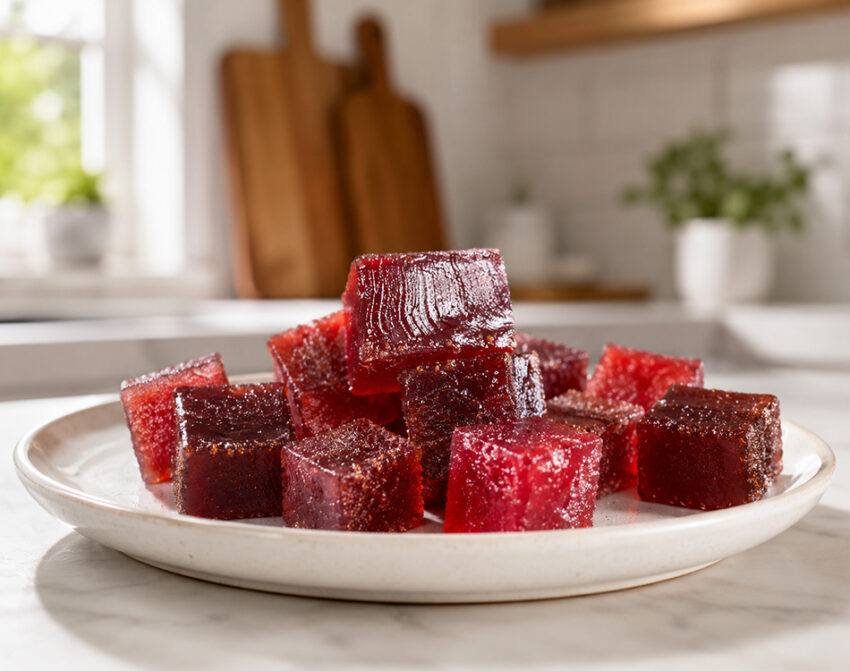 Gut-Healthy Collagen & Kombucha Jelly Cubes