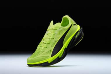 Light up race day with the latest Sunny Lime colourway from PUMA